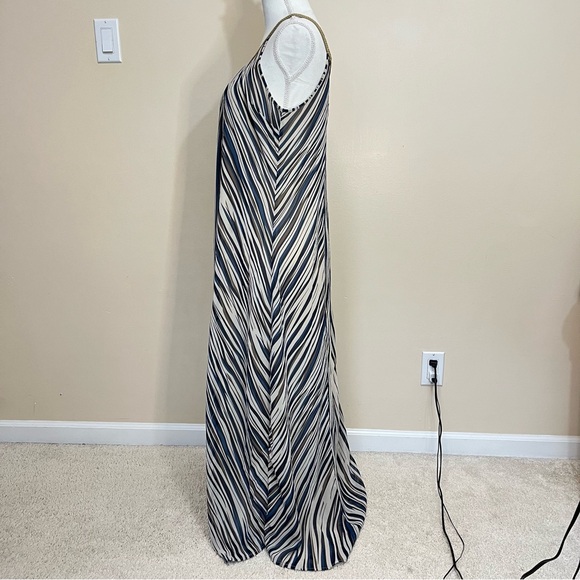 Charming Charlie Sleeveless Stripe Maxi Dress - Picture 6 of 14